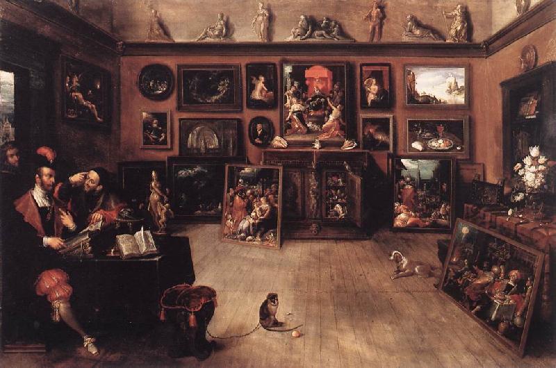 FRANCKEN, Ambrosius An Antique Dealer s Gallery